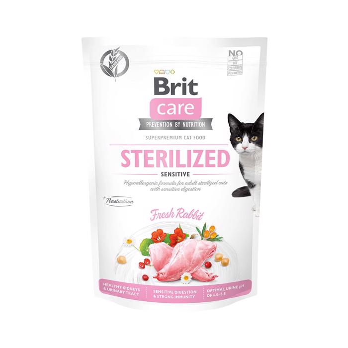 Brit Care Kattmat för steriliserade katter Steriliserat Sensitive SMAKPROV 50g