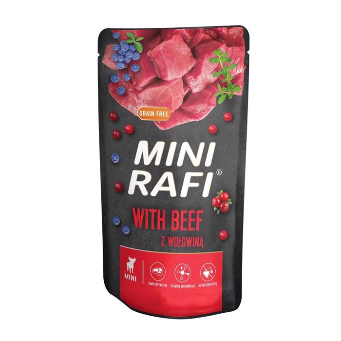 Rafi Mini Våtfoder med nötkött 150g