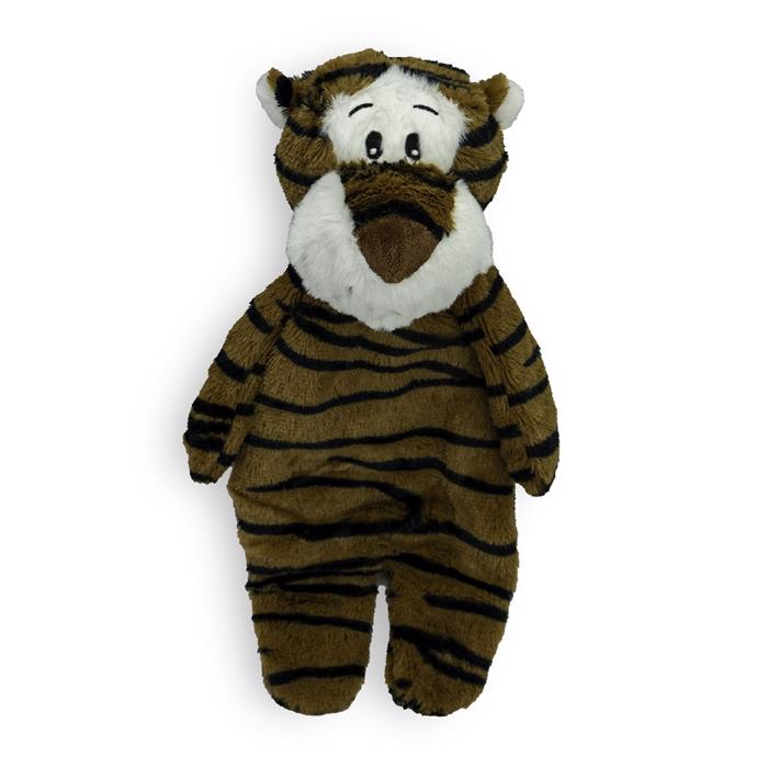 PartyPets Floppy Dog Teddy Bear Tiger i Svart & Brunt