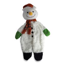 PartyPets Christmas Floppy Snowman med Crinkle Body