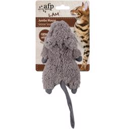 Allt för Paws Cat Toy Jumbo Mouse Grå Felix