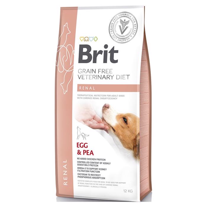 Brit Grain Free Veterinary Diet Njurstöd för njurfunktion 12 kg