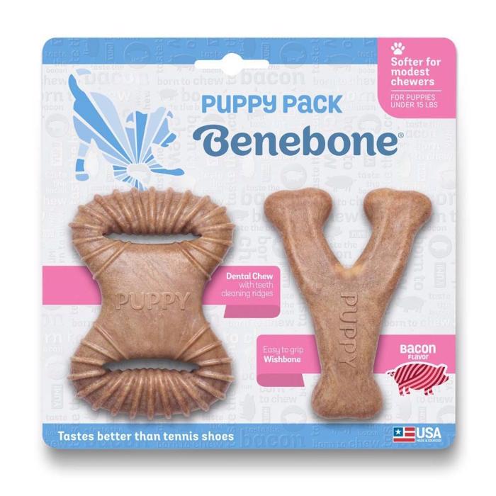 Benebone Dental Chew/Wishbone Nylon Chew Bone VALP 2-PACK