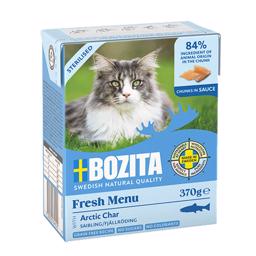 BOZITA Kattfoder biter i sås med räkor 93%