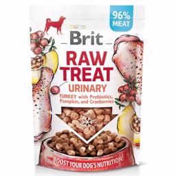 Brit Raw Treat Urinary med Kalkon , probiotika, pumpa och tranbär 40g