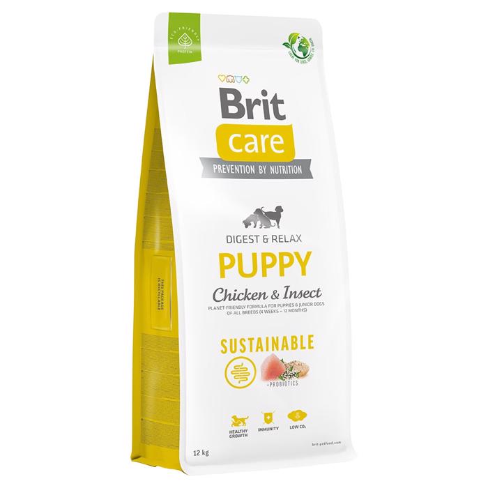 Hundmat BRIT Care Sustainable Puppy with Kyckling & Insekter 12 kg - DATUM PRODUKTER