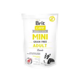 Hundfoder BRIT Care MINI Vuxen med Lamm SMAK TEST 50g