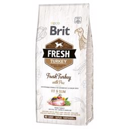 Hundmat BRIT Fresh Fit & Slim med kalkon & ärter