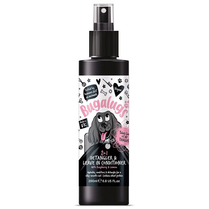 Bugalugs Vegan 2-in-1 Detangler & Leave in Conditioner 200ml