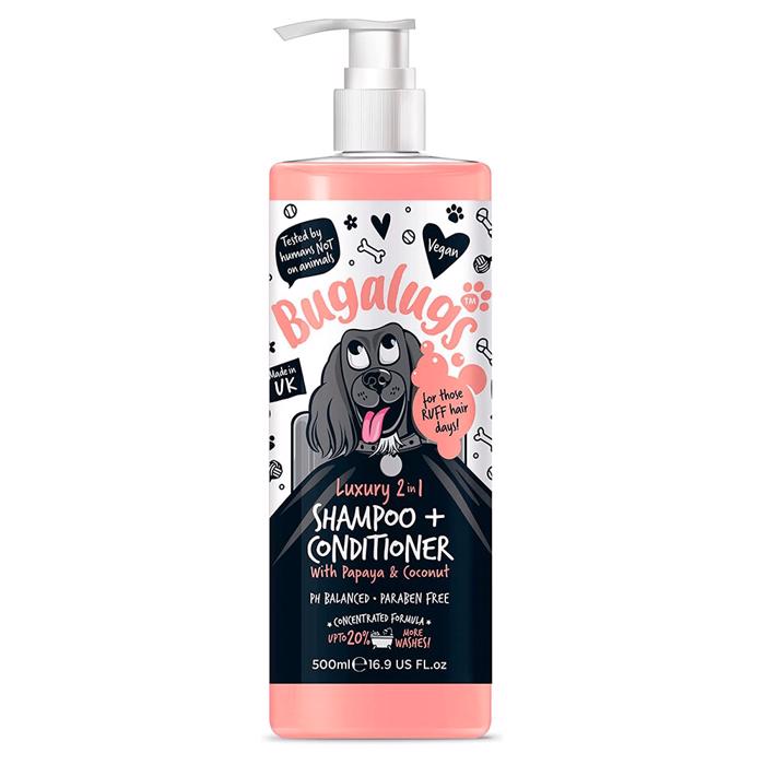 Bugalugs Vegan Dog Shampoo & Conditioner Luxury 2in1