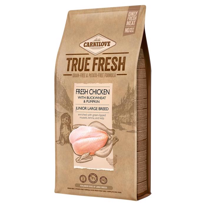 Carnilove True Fresh Chicken Bovete & Pumpkin Junior Hundfoder för stor ras