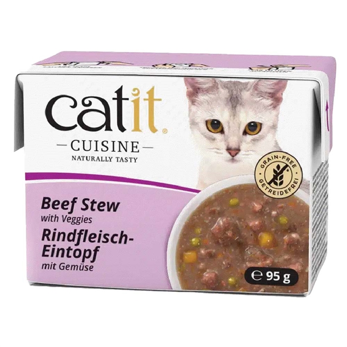 Catit Cuisine Stew Nötkött & Grönsaker 95g