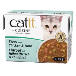 Catit Cuisine Stew Kyckling & Tonfisk 95g