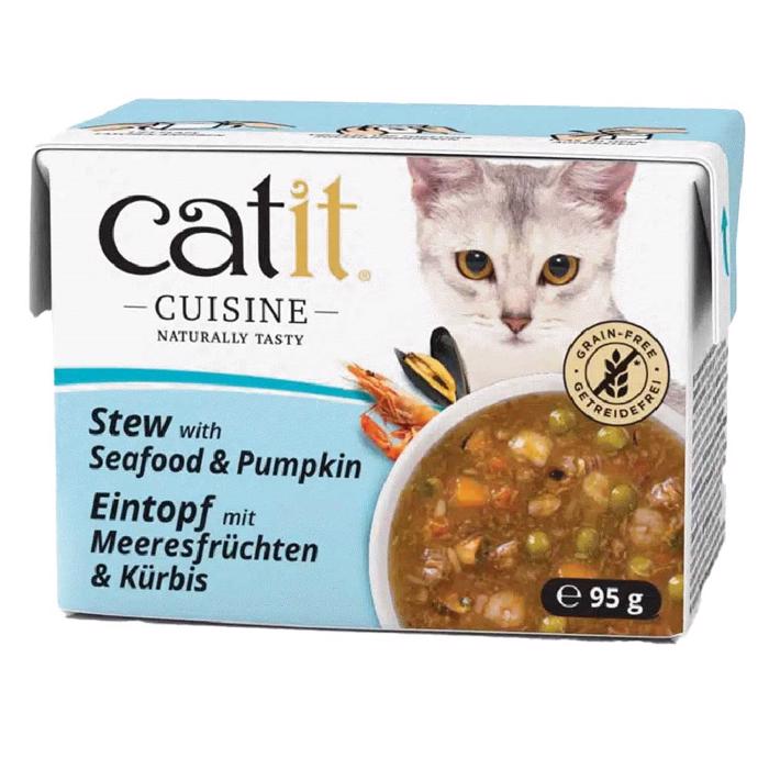 Catit Cuisine Stew Seafood & Pumpkin 95g