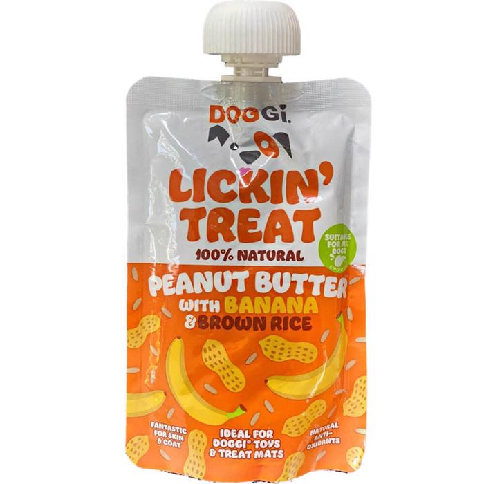 Doggie Lickin\'Treat Liquid Dog Snack Peanut & Banana