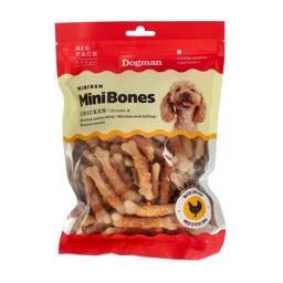 Dogman MiniBones GradeA Delicious Small Lime Bones With Kyckling 300g