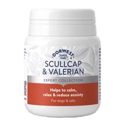 Dorwest Scullcap & Valerian Tablets 100 st för tysta husdjur