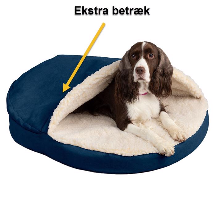 Snoozer Cozy Cave Extra Cover för Dog Cave LYX MICROSUEDE Saphire