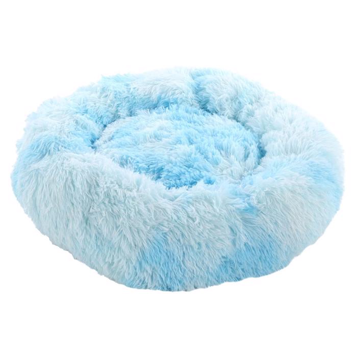 Flamingokorg Demi Donut Bed i Blå 50 Cm