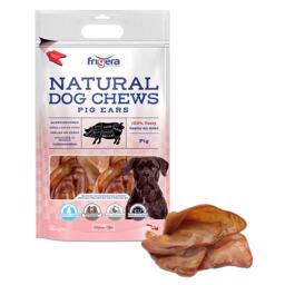 Frigera Natural Dog Chews Grisöron Naturligt torkade Grisöron 750g