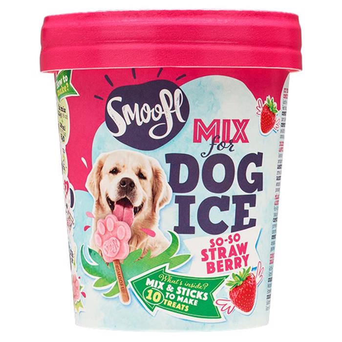 Smoofl Mix For Dog Ice So-So Strawberry 160g - DATE GOODS