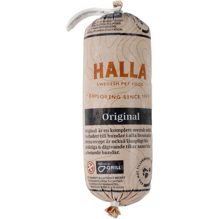 Halla Råfoder ORIGINAL för alla hundar & dräktiga tikar 500g