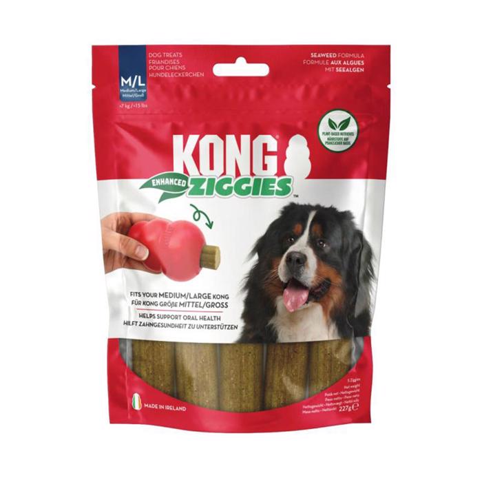 Kong Ziggies förbättrade godsaker för Kong MEDIUM/LARGE