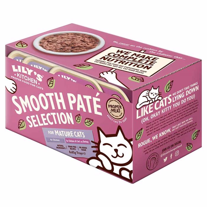 Lily\'s Kitchen Paté For Cats For Mogna Cats 8 x 85g