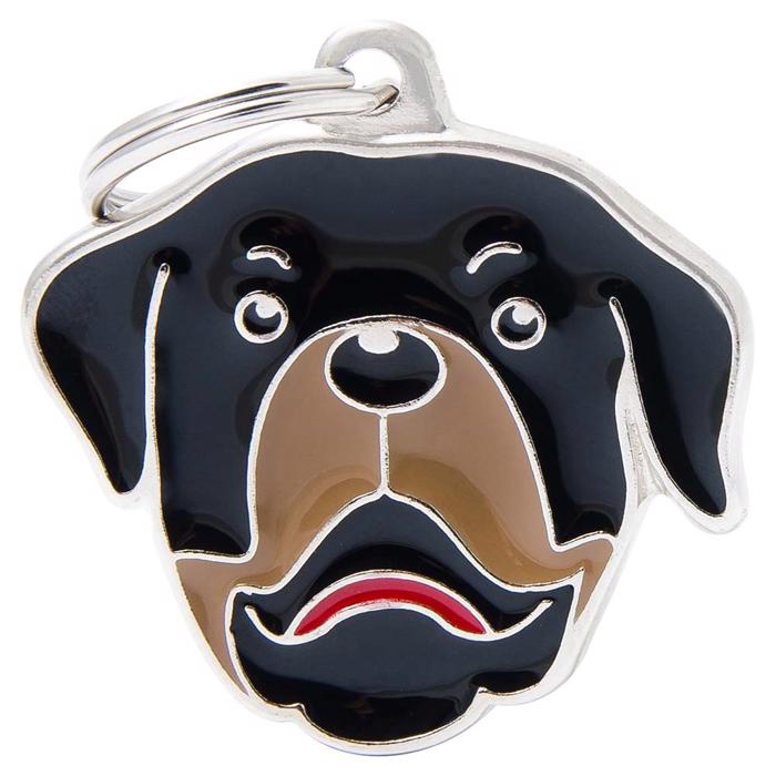 My Family Dog tag med Rottweiler