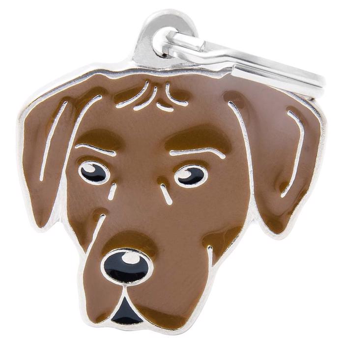 My Family Dog Tag med Rhodesian Ridgeback