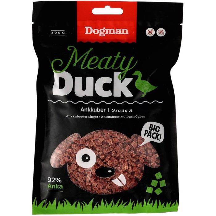 Dogman Meaty Cubes Duck Delikat hundgodis med anka 300 gram