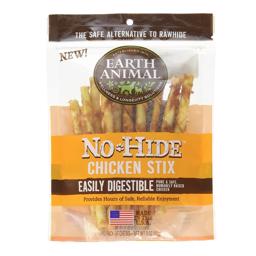 Earth Animal No-Hide Stix Dog Chicken 10-pack