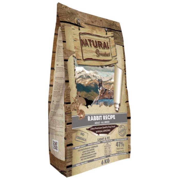 Natural Greatness Ultra Premium Grain Free Rabbit Light & Fit 6 kg