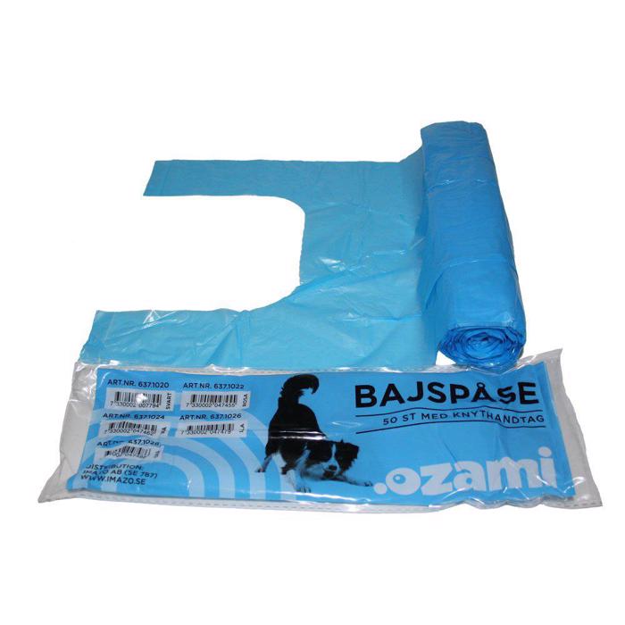 Ozami Dog Bags With Hank Blue 50 st