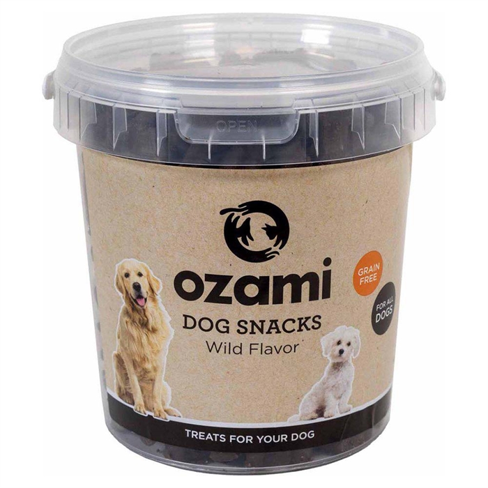 Ozami Dog Snacks Köttbensformade godsaker med viltsmak 500g