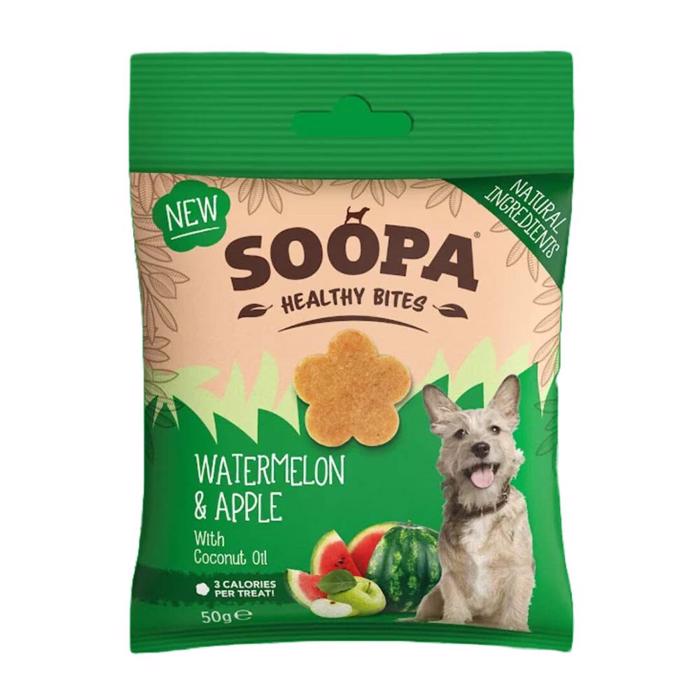 Soopa Vegan Healthy Bites Vattenmelon & Äpple 50g