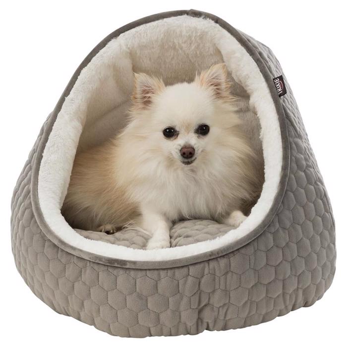 Trixie Cave för Liten Hund & Katt Design Livia Cave Taupe/Creme Ø55 cm