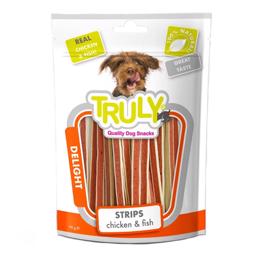 Truly Strips Chicken & Fish Ett läckert mellanmål för din hund