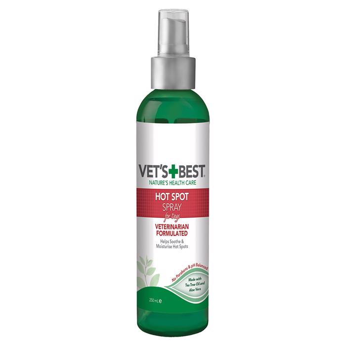 Vets Best Hot Spot Spray Relief för kliande och utmanad hud 250ml