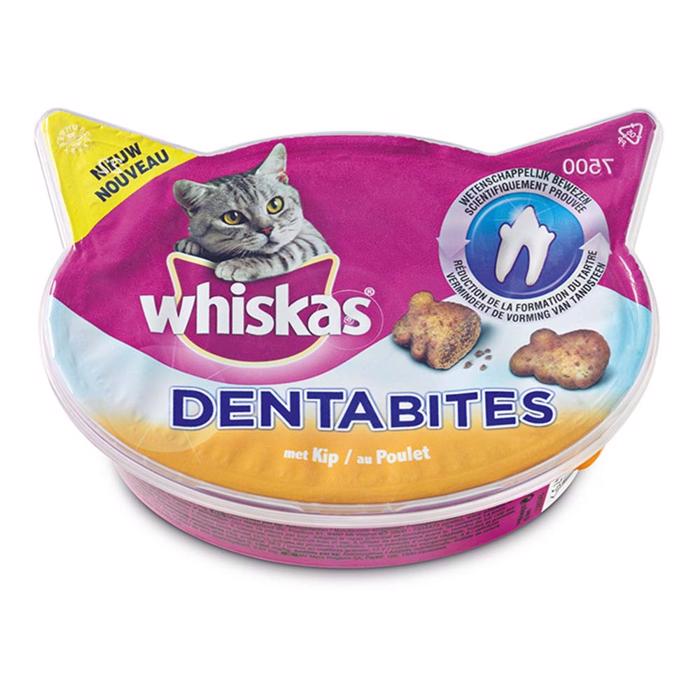 Whiskas katt behandlar dentabiter