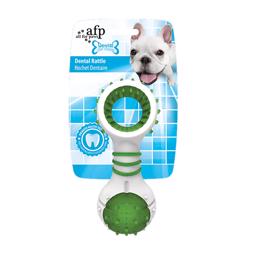 All For Paws Dental Chews Rattle Supersmart Tand Cleaning Rattle Green