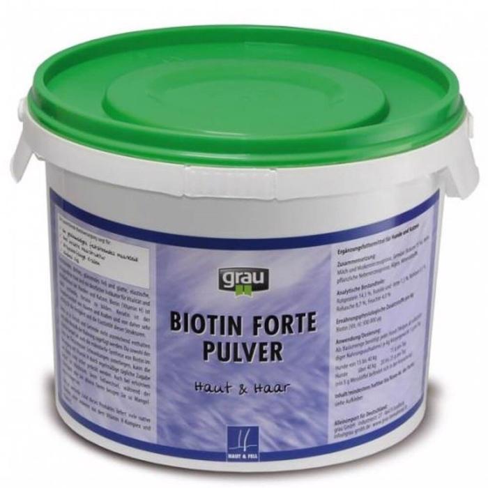 Biotin-Forte Pulver eller tabletter Ger ny päls