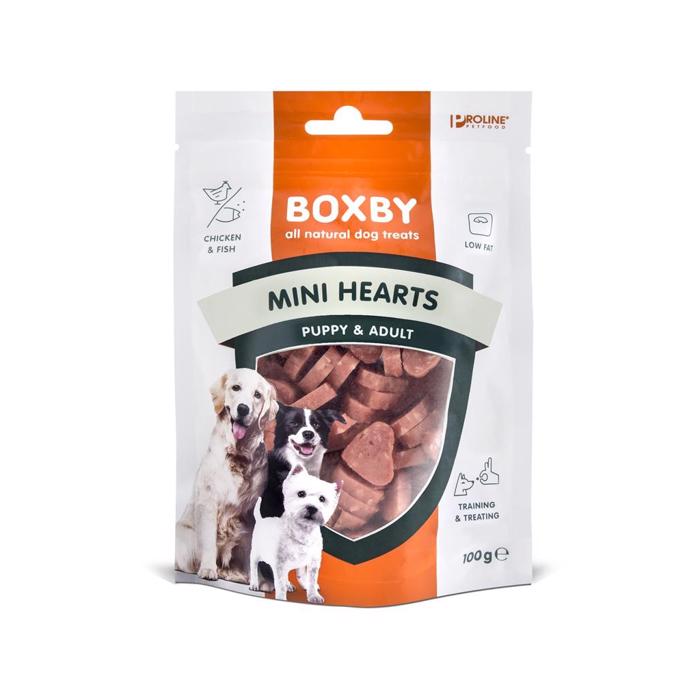 Boxby Grain Free Treats Puppy Mini Hearts 100gr