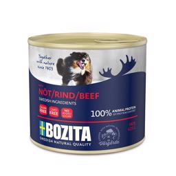  Bozita Paté Hundfoder 100% animaliskt protein primärt nötkött 625g