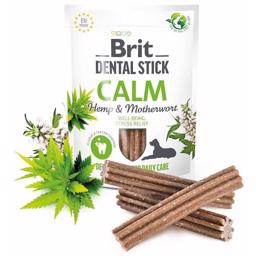 Brit Dental Stick CALM berikad med hampa & moderört Week Pack