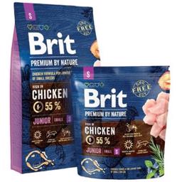 Brit Premium By Nature Hundfoder Junior För Stora Raser 15kg