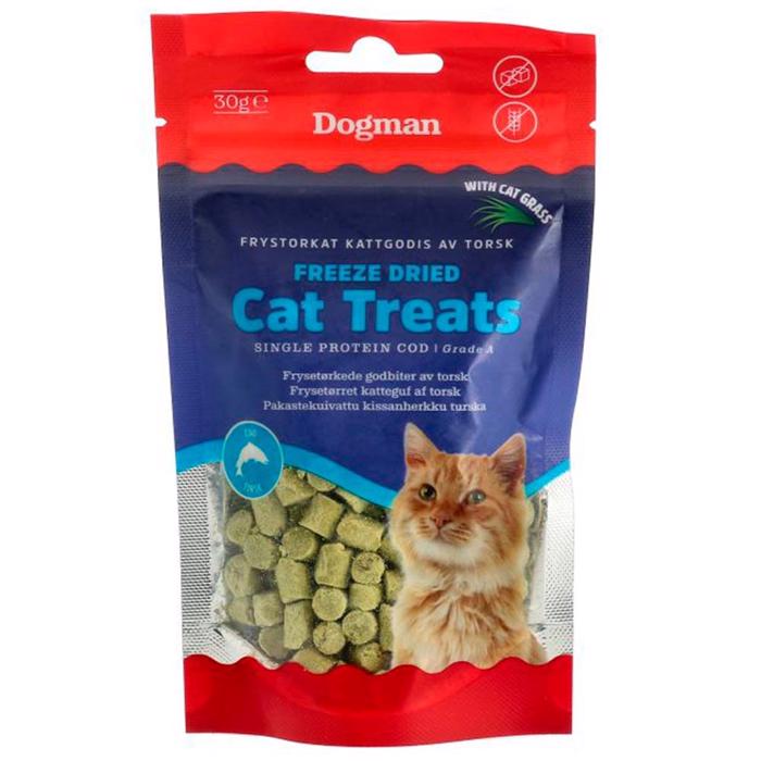 Dogman Cat behandlar Frystorkade Torskbett 30g