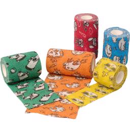 FioniaVet FancyFlex Dog Bandage Seriefigur & NoBite 5cm