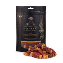 Snackies Premium Dog godsaker Ankbröst med sötpotatis 170g