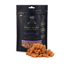 Snackies Premium Hundgodis Lufttorkade kycklingkuber 180g